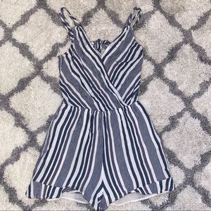 Open Back Romper w/ POCKETS!